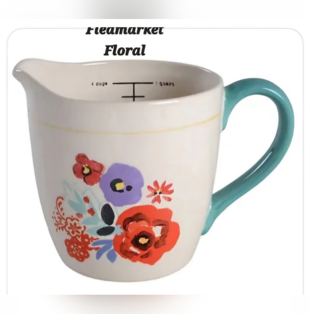 The Pioneer Woman Fleamarket Floral 1Qt